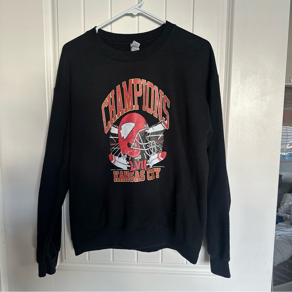 Gildan Black Champions Kansas City Sweatshirt